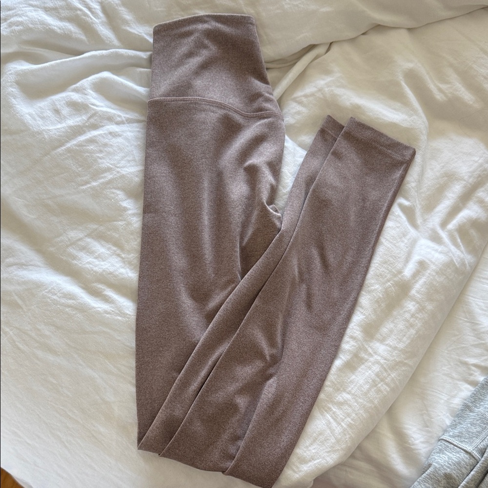Girlfriend Collective Heathered Brown Leggings